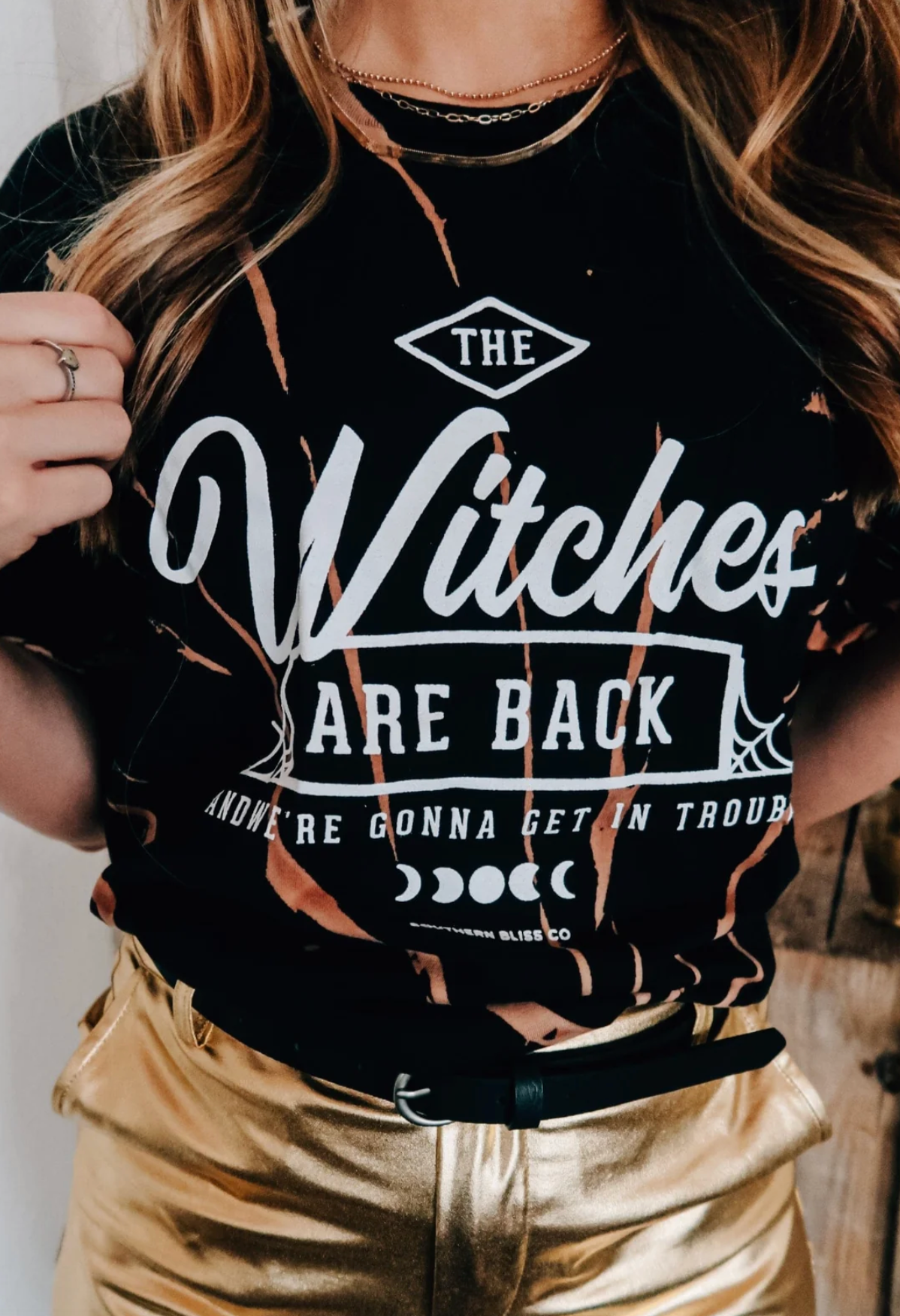 *PREORDER* THE WITCHES ARE BACK BLEACHED TEE