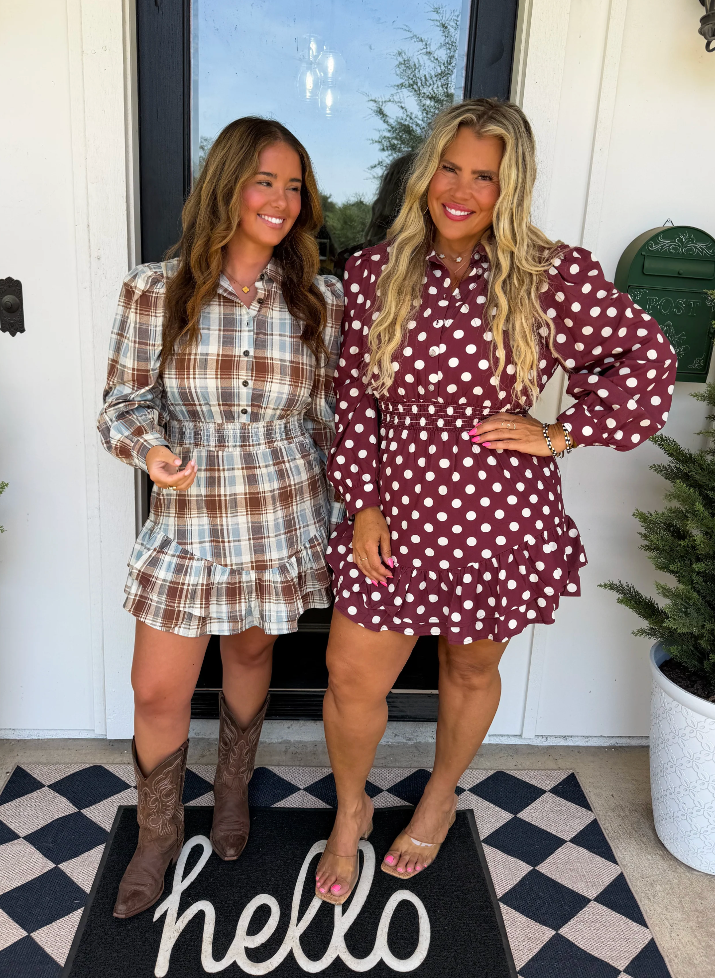*PREORDER* THE WINDSOR DRESS - TWO COLORS