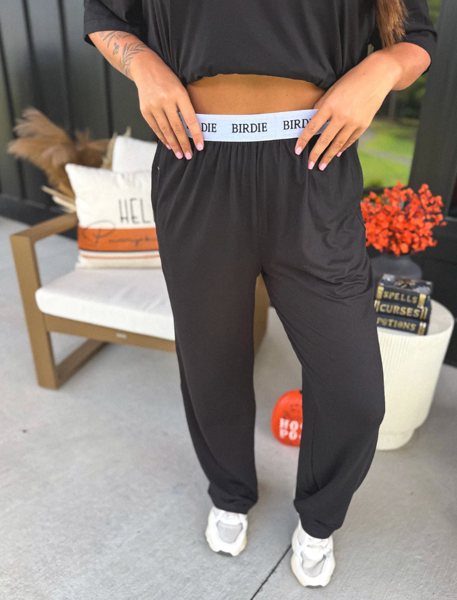 *PREORDER* BIRDIE TEE & BOXER PANT SET - FOUR COLORS