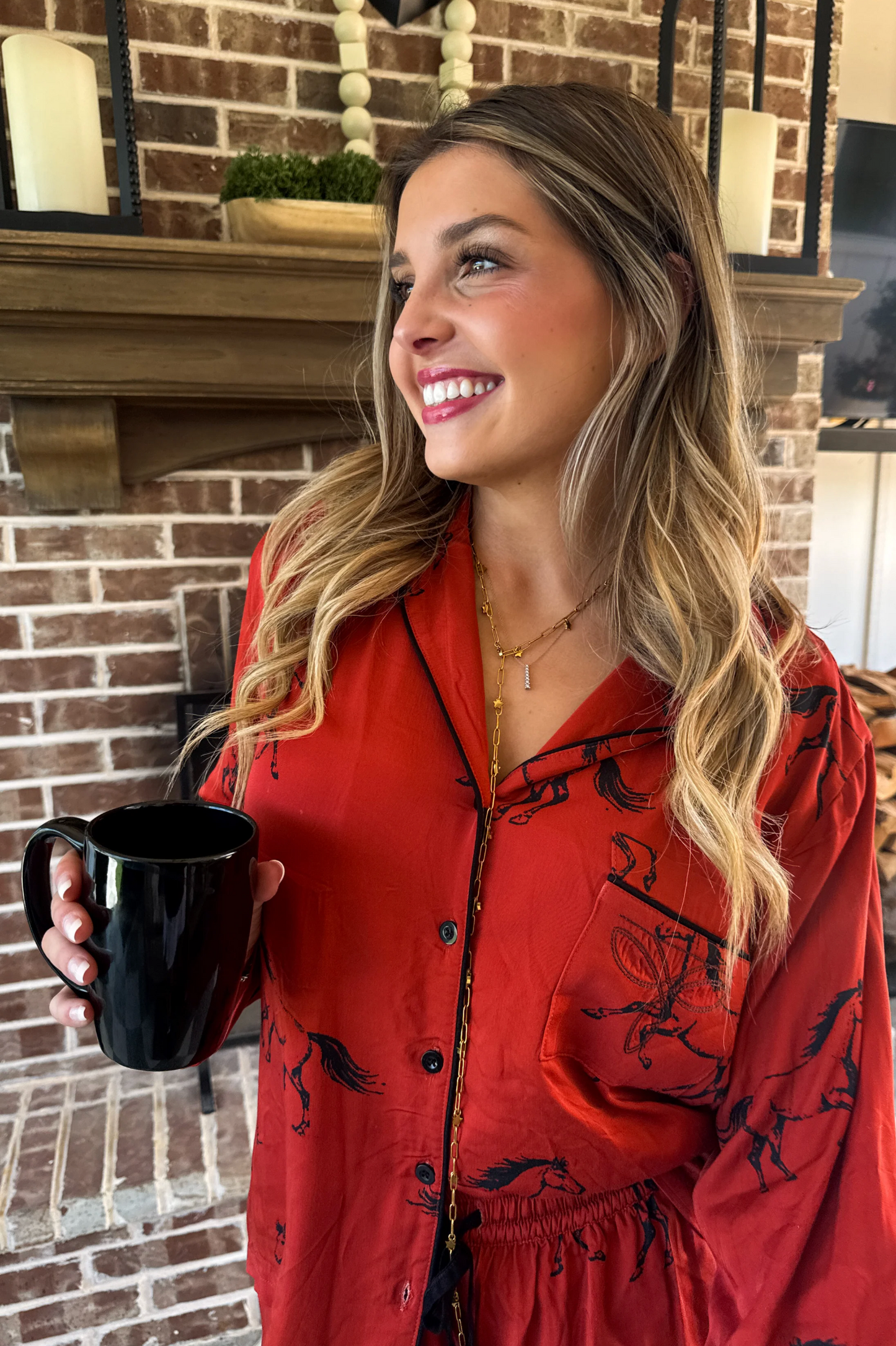 *PREORDER* WESTERN NIGHTS LUXE PJ SET - TWO COLORS