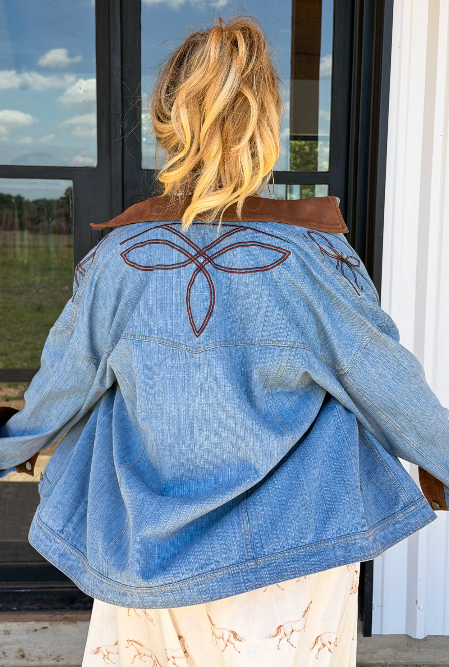 *PREORDER* COWBOY ROMANCE DENIM JACKET