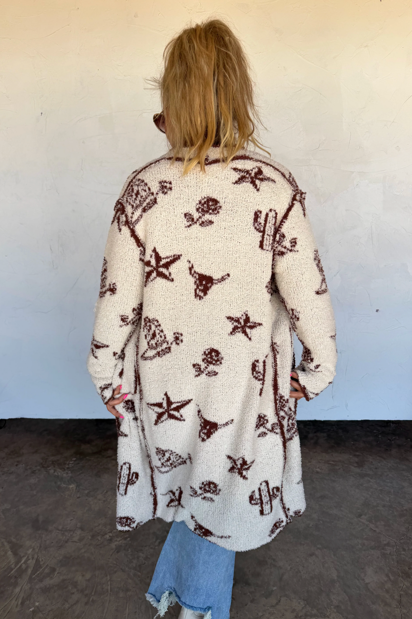 *PREORDER* WESTERN CLOUD CARDIGAN - TWO COLORS
