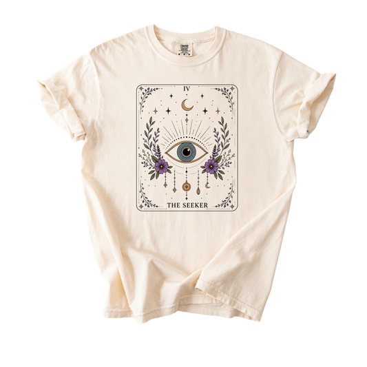 *PREORDER* THE SEEKER TAROT GRAPHIC TEE