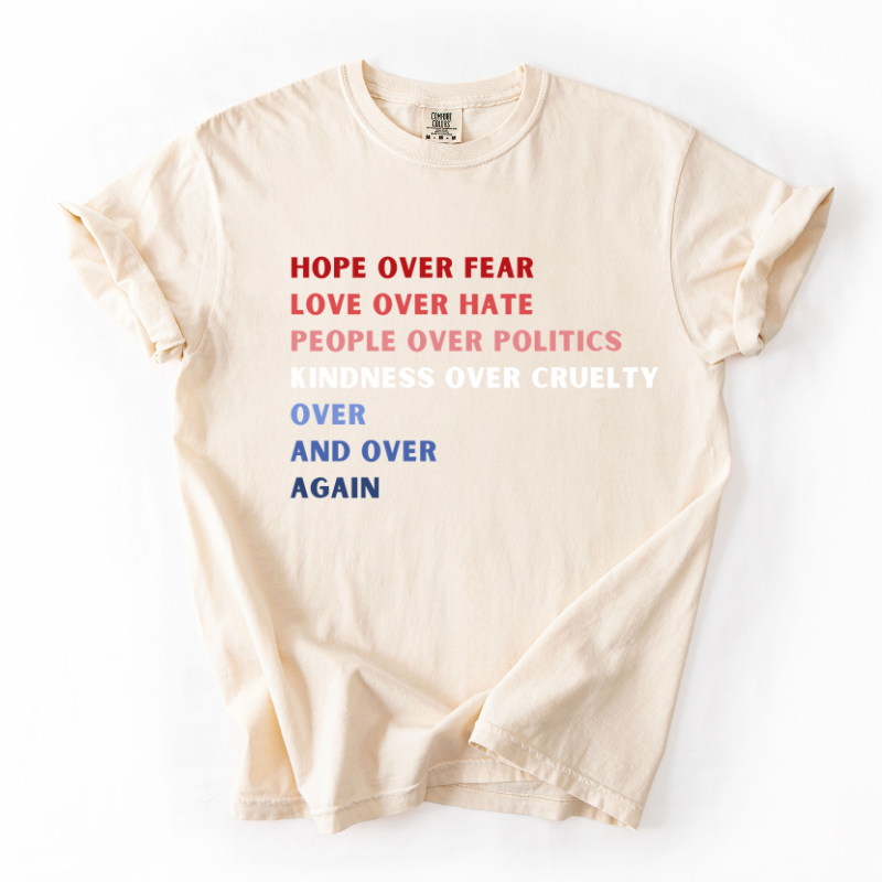 *PREORDER* HOPE OVER FEAR O&E EXCLUSIVE TEE - FOUR COLORS