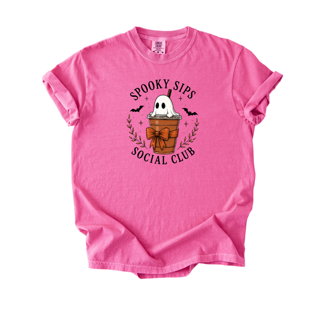 *PREORDER* SPOOKY SIPS GRAPHIC TEE - THREE COLORS
