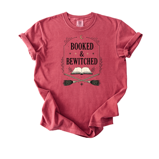 *PREORDER* BOOKED & BEWITCHED GRAPHIC TEE - THREE COLORS
