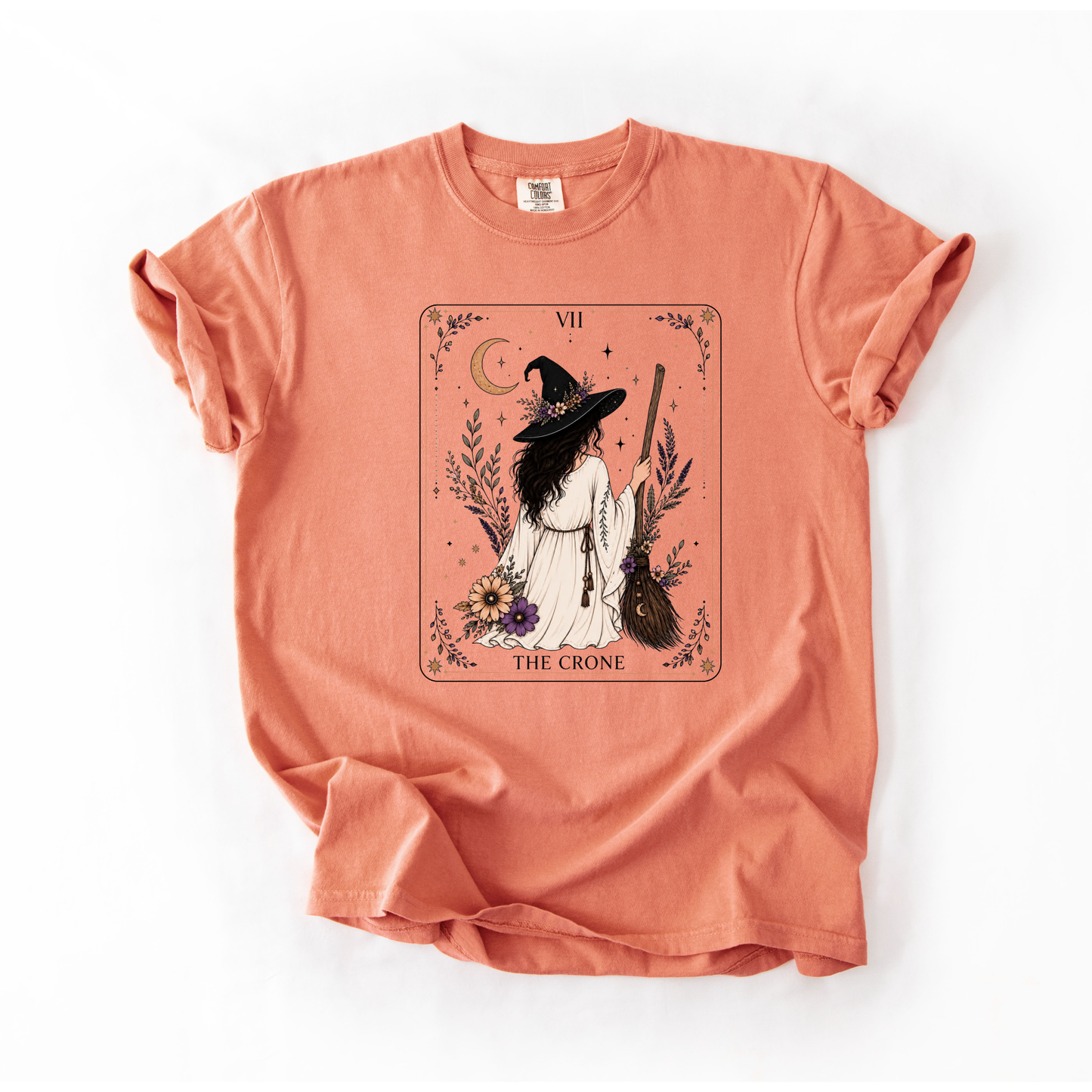 *PREORDER* THE CRONE TAROT TEE - FOUR COLORS