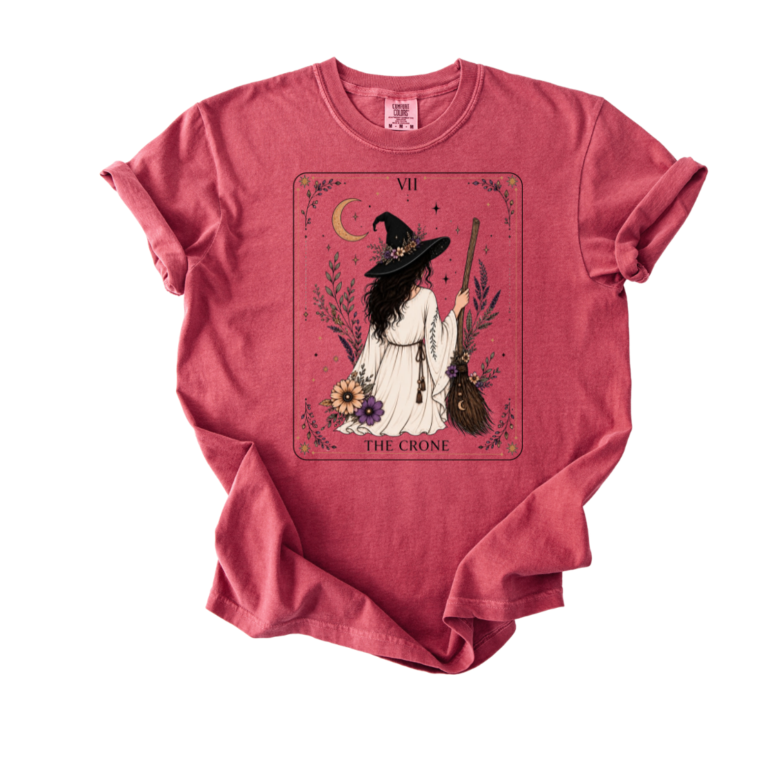 *PREORDER* THE CRONE TAROT TEE - FOUR COLORS