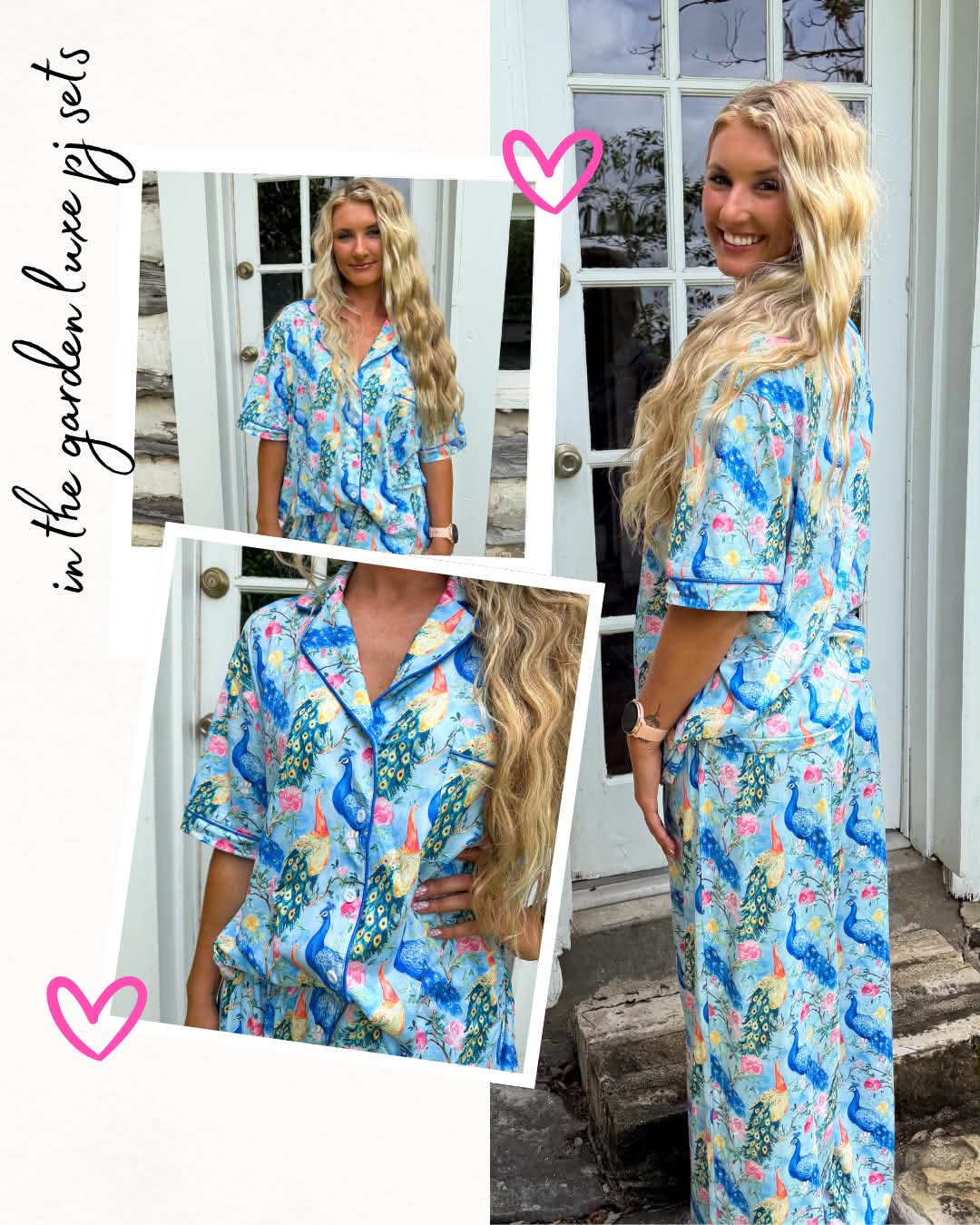 *PREORDER* IN THE GARDEN LUXE PJ SETS - THREE COLORS
